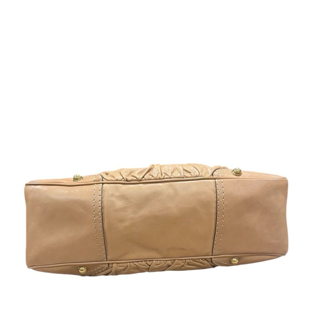 GUCCI Light Brown Jockey Hobo Shoulder Bag Auth - Picture 3 of 15